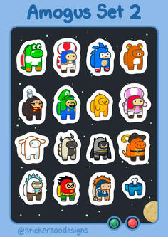 Amogus Set 2 Amogus Set 2