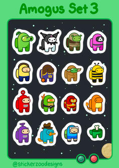 Amogus Set 3 Amogus Set 3