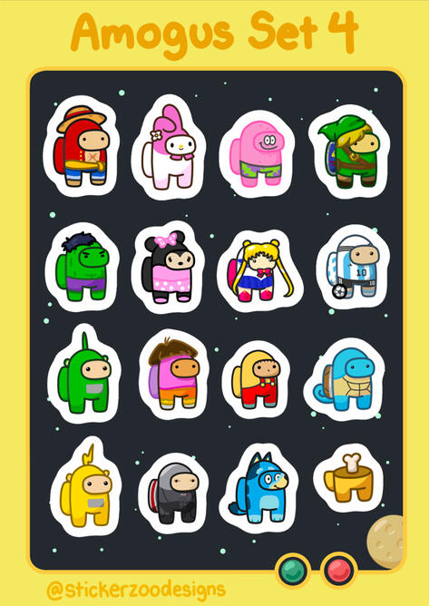 Amogus Set 4