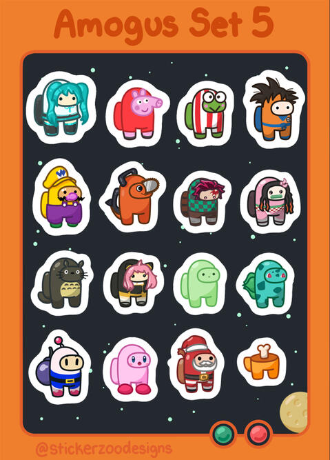 Amogus Set 5 Amogus Set 5