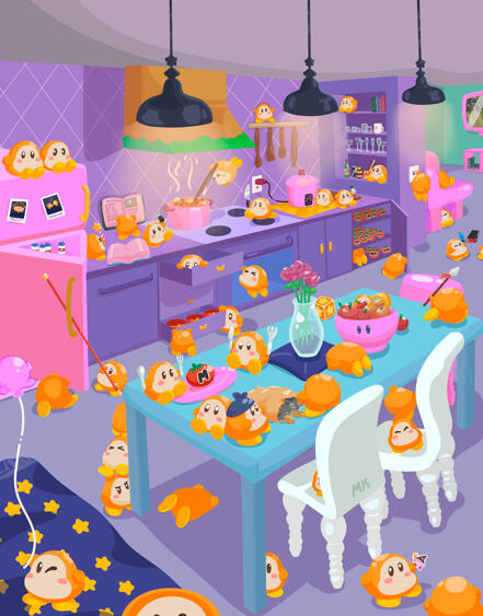 Waddle's Kitchen My Kitchen Got Raided By Waddle Dees