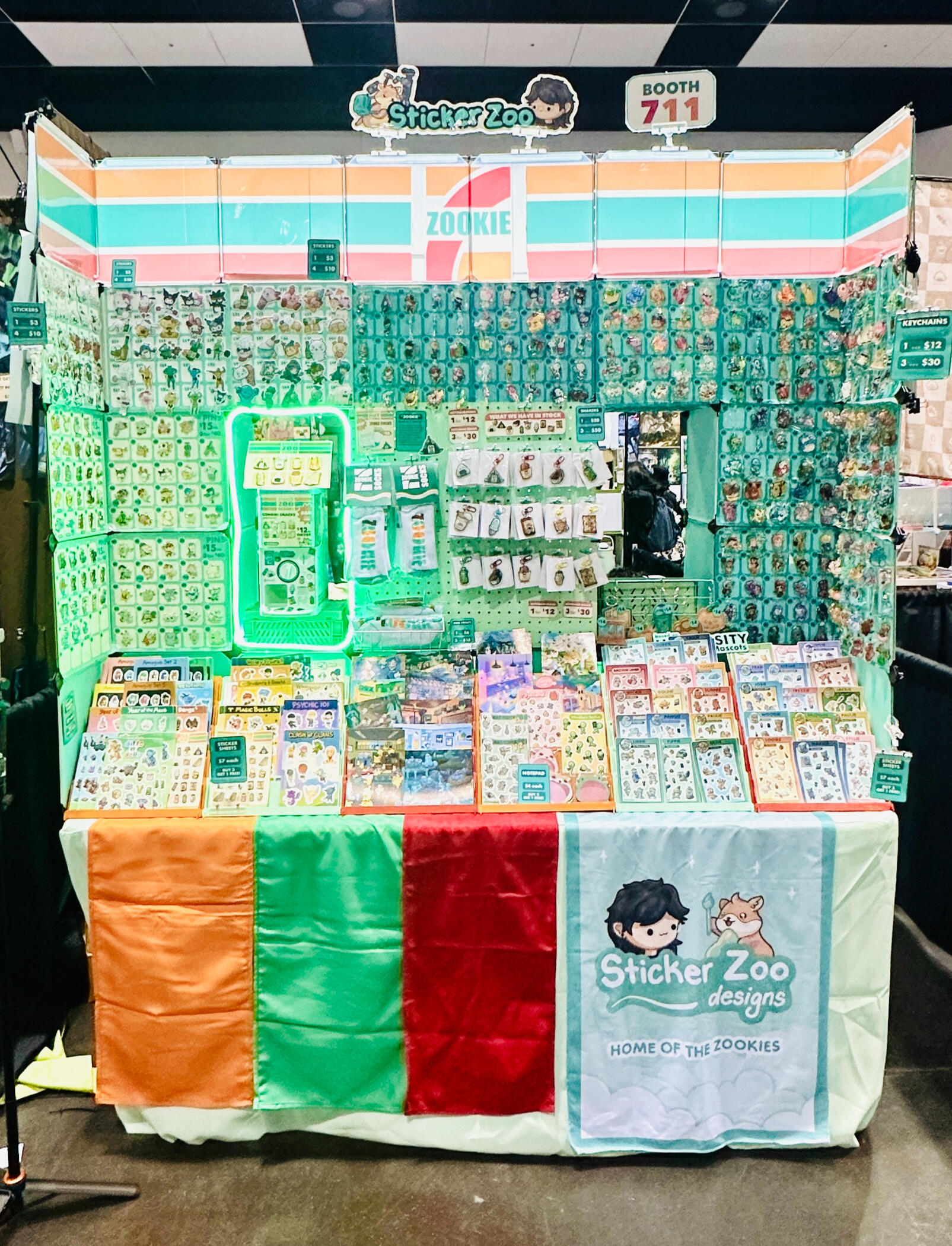 6 foot table display My Kitchen Got Raided By Waddle Dees